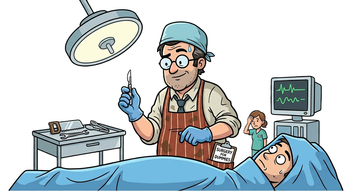 Any Fool with a Scalpel